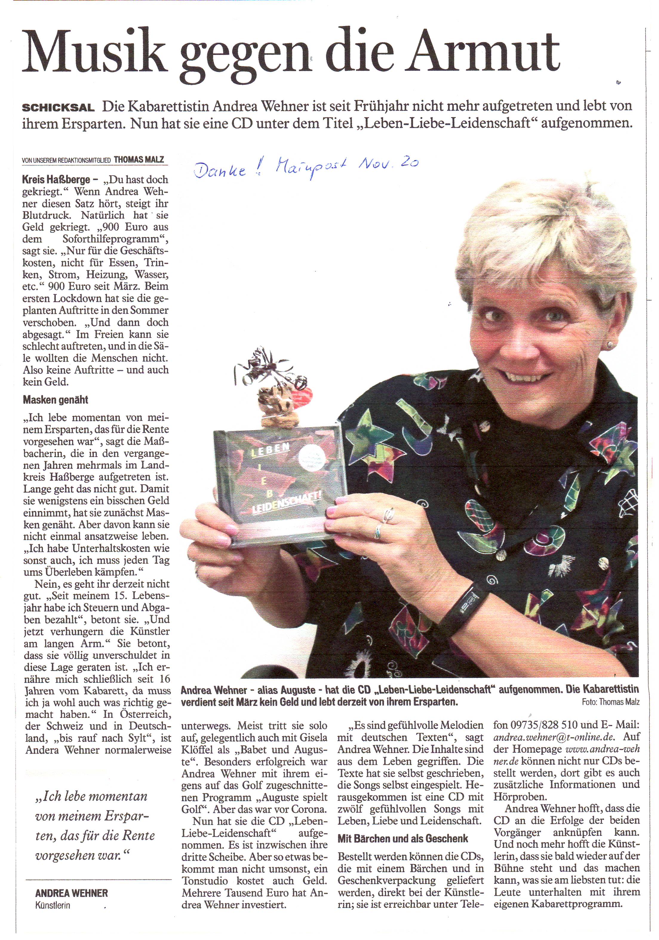 Mit Musik gegen die Armut